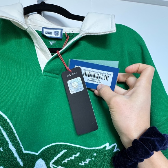 Kith & ‘47 NFL: Eagles Nelson Collared Pullover Sz L - Picture 4 of 8